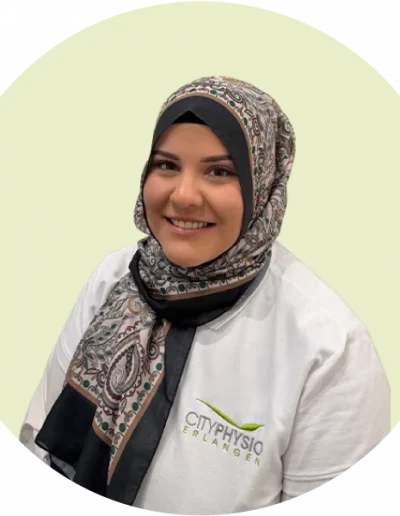 Safiyye Bardakci - Rezeption bei City Physio Erlangen